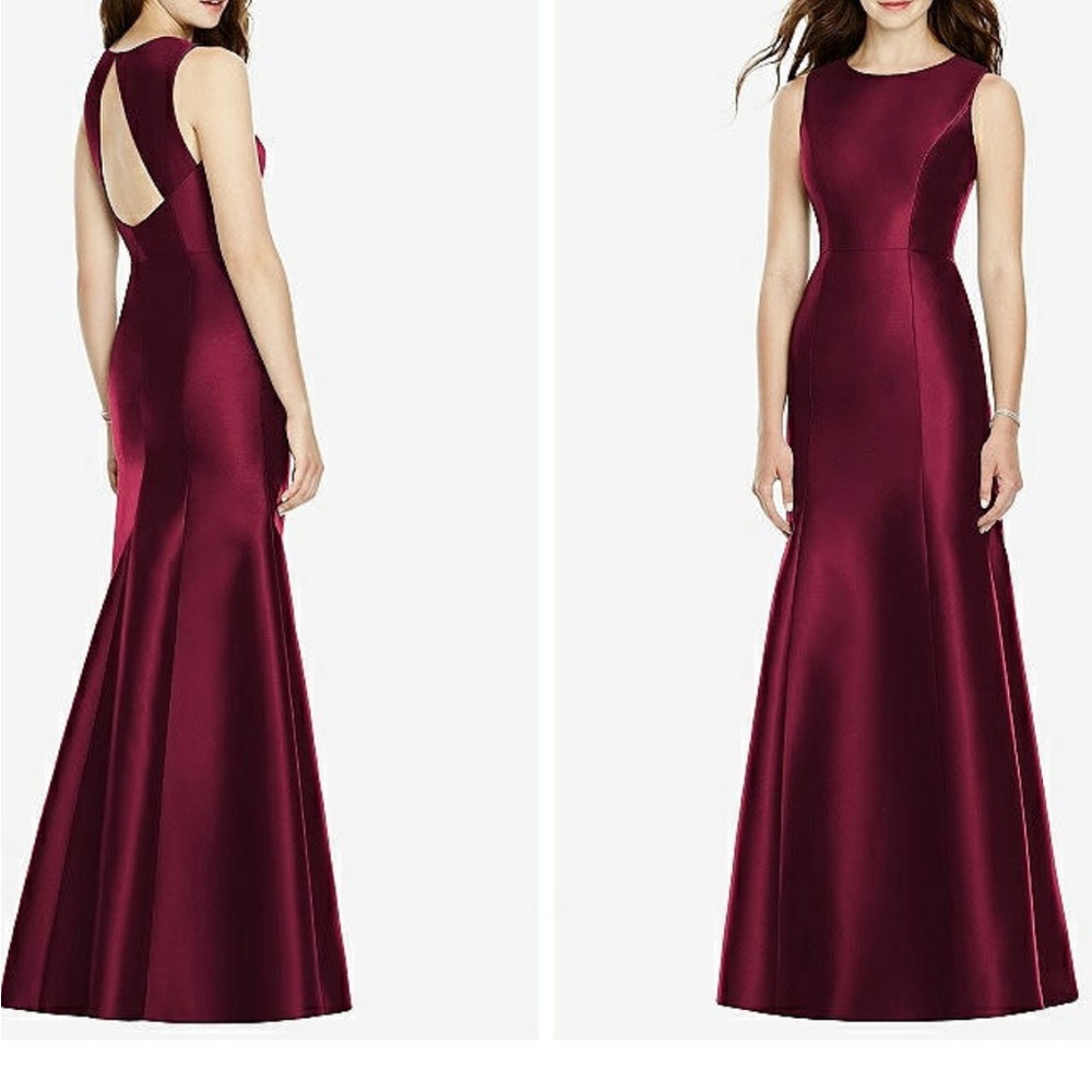 BELLA BRIDESMAIDS DRESS BB106 IN CABERNET